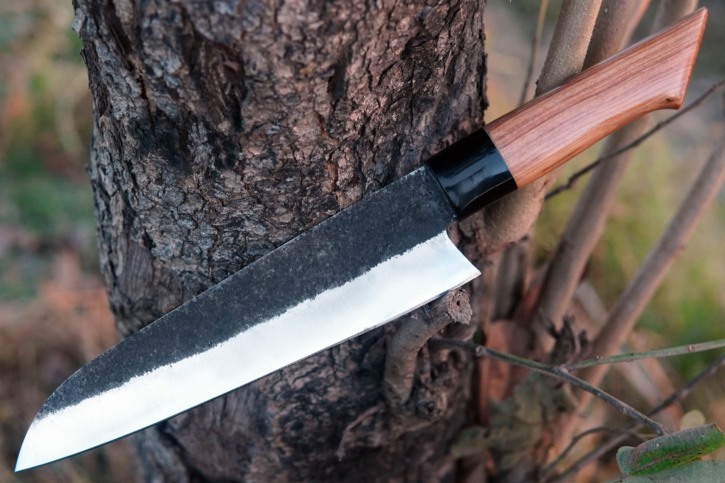Custom Handmade Chef Knife Carbon Steel Kitchen Knife Ideal for Kitchen Outdoor