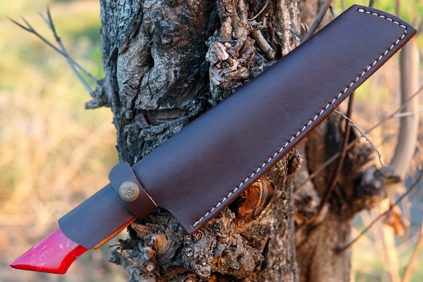 Custom Handmade Chef Knife Damascus Steel Kitchen Knife Ideal Kitchen Outdoor
