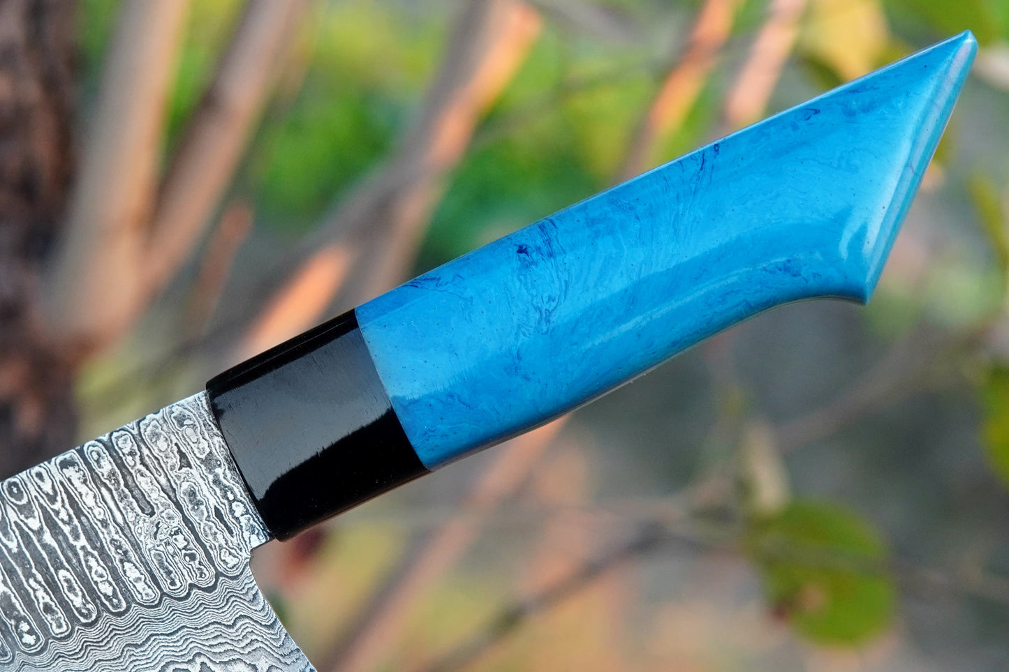 Custom Handmade Chef Knife Damascus Steel Kitchen Knife Ideal Kitchen Outdoor