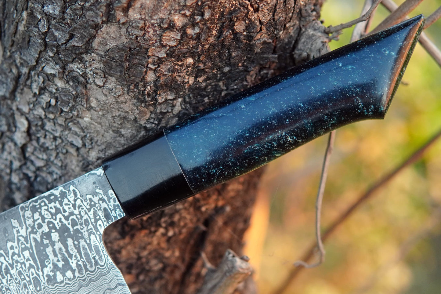 Custom Handmade Chef Knife Damascus Steel Kitchen Knife Ideal Kitchen Outdoor