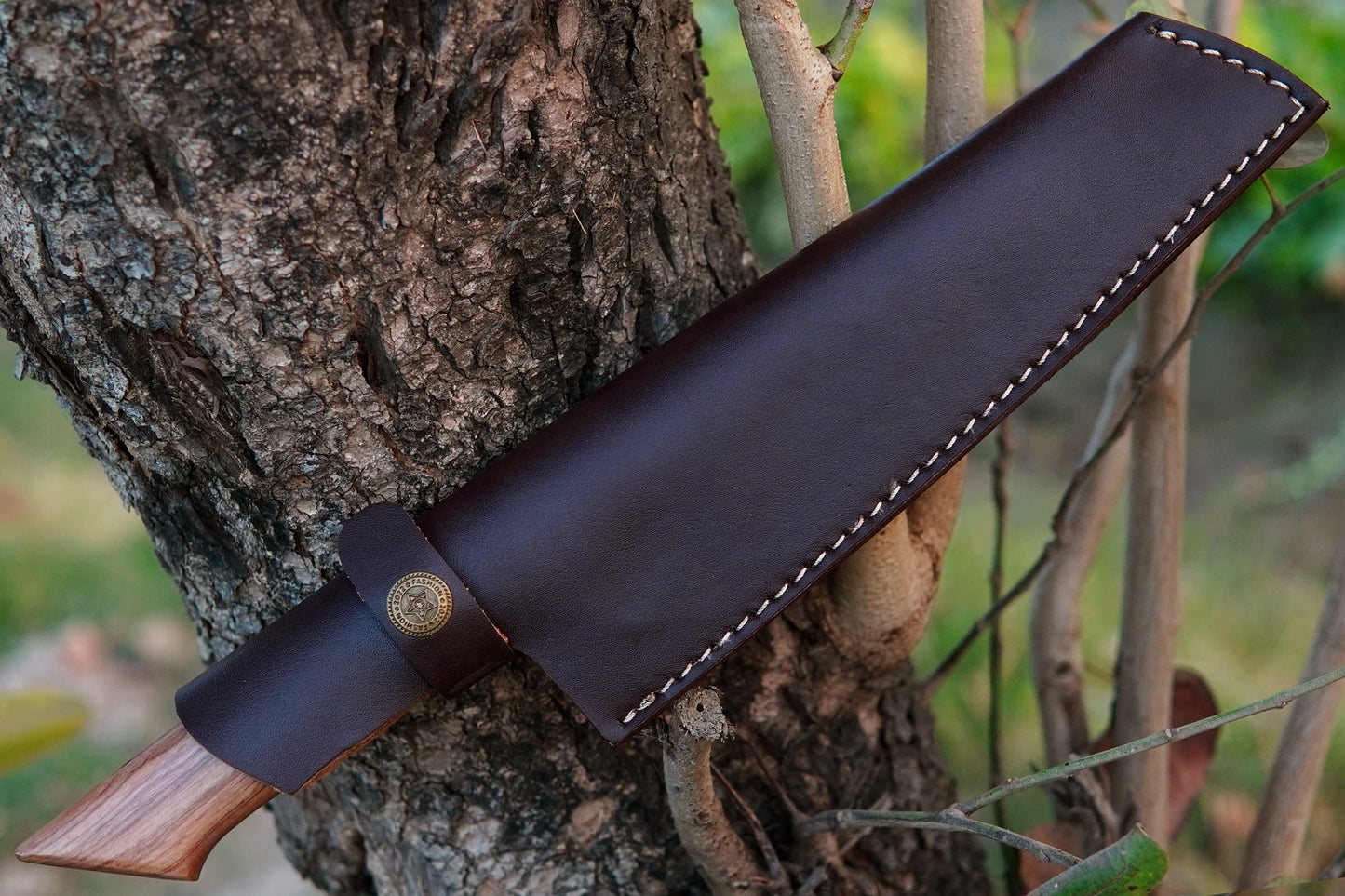 Custom Handmade Chef Knife Carbon Steel Kitchen Knife Ideal for Kitchen Outdoor