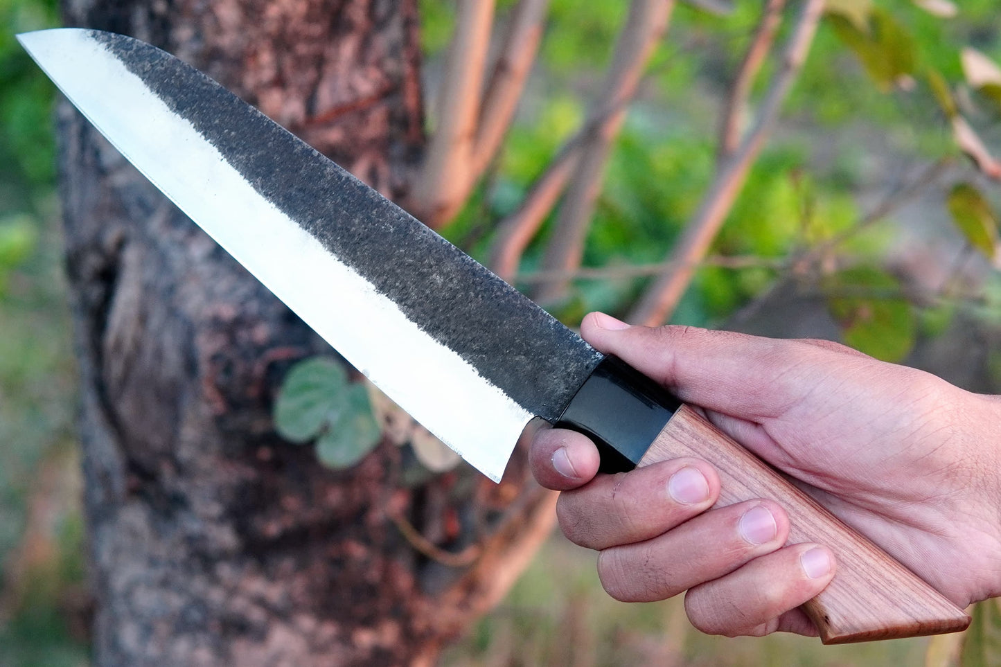 Custom Handmade Chef Knife Carbon Steel Kitchen Knife Ideal for Kitchen Outdoor
