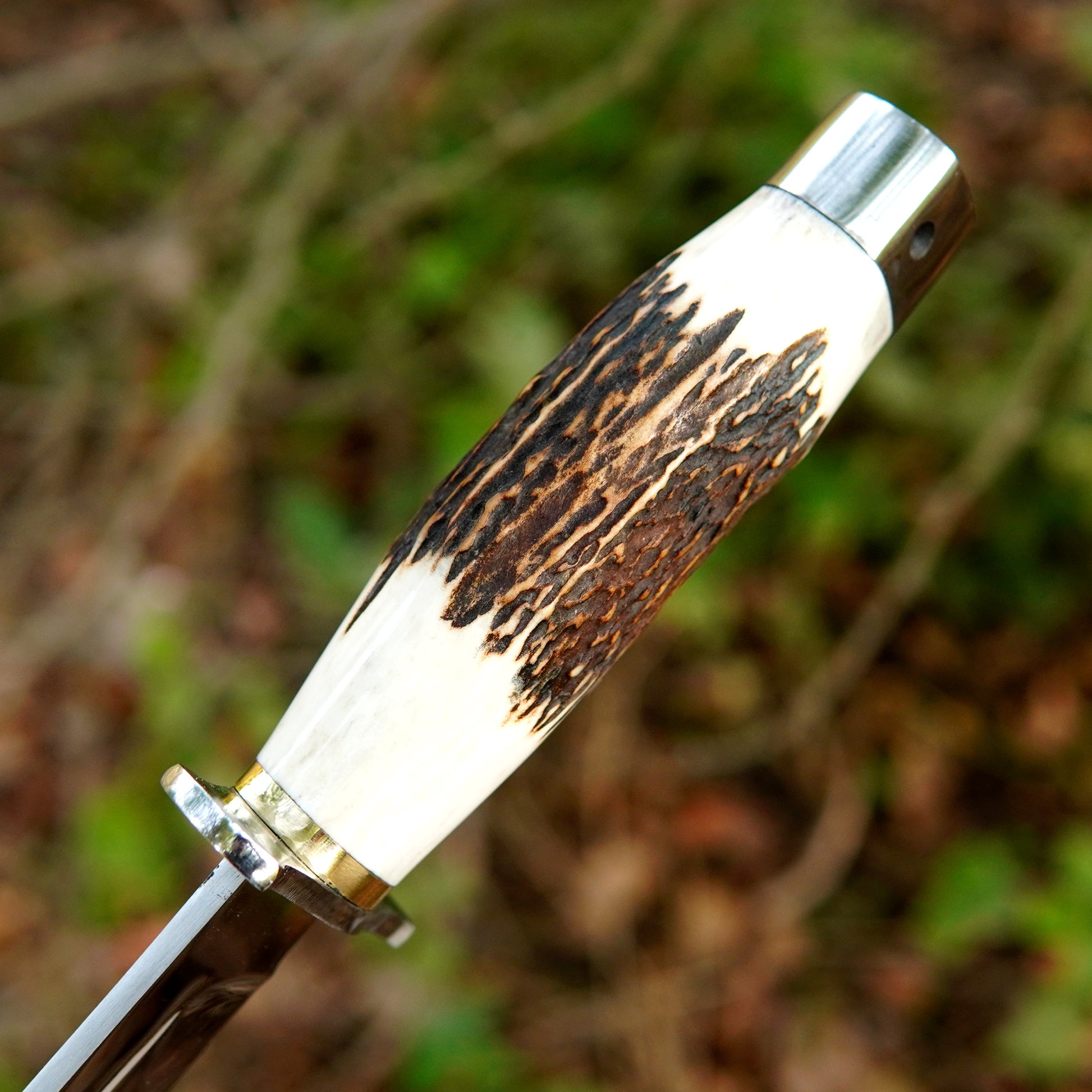 Artisan crafted bowie style knife designed as a premium gift for him.